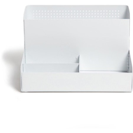 U Brands Desktop Organizer, 4 Compartments, Perforated Metal, WE UBR5717U0106